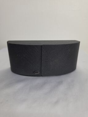 Prada Black Textured Sunglasses Case